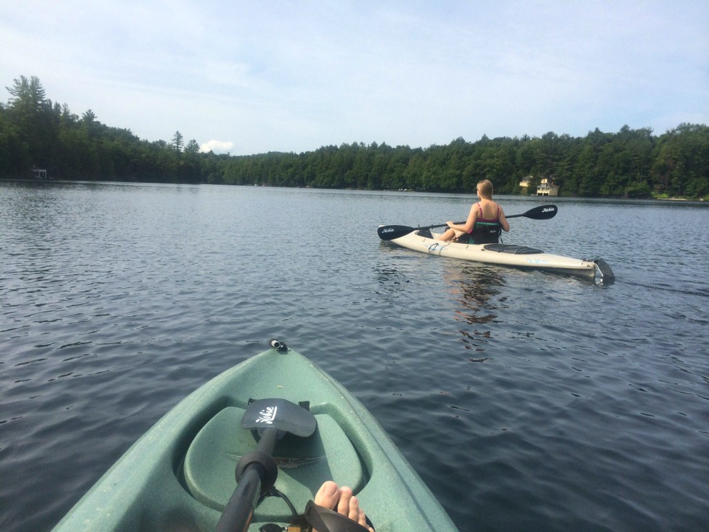 kayaking